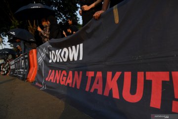 Belum terwujud tuntutannya, Aksi Kamisan digelar untuk ke 589 kalinya