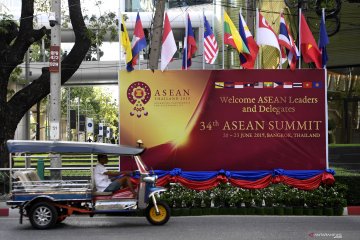 KTT ASEAN ke-34 Bangkok, Thailand dalam bidikan pewarta foto ANTARA