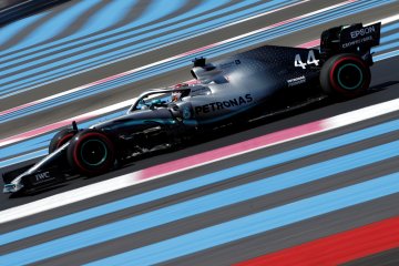 Mercedes dominasi sesi latihan bebas GP Prancis
