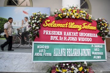 Ucapan selamat ulang tahun untuk Jokowi