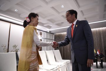 Pertemuan bilateral Indonesia dan Myanmar