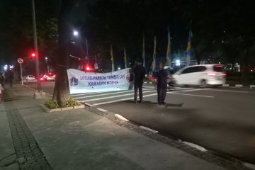 Gedung Perpusnas jadi kantong parkir pengunjung Monas