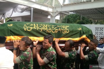 Tahlil sambut jenazah putra Ketua MA