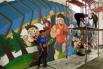 Masyarakat diharapkan tidak coret-coret mural di Terowongan Kendal
