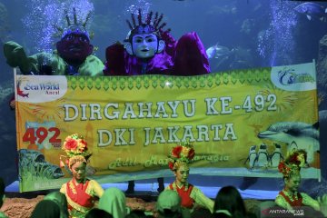 Perayaan HUT Jakarta di Seaworld Ancol