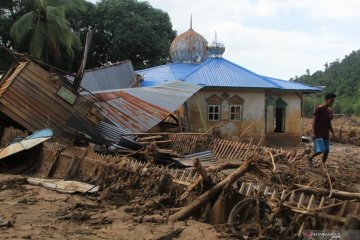 Kondisi desa Tapowatu Konawe pascabanjir