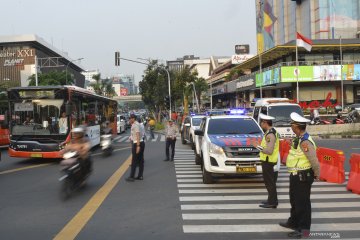 Rekayasa lalu lintas pada puncak acara HUT DKI Jakarta