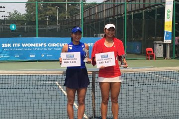 Petenis Jepang Risa Ozaki juara turnamen Jakarta 25k