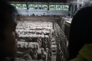 Prajurit Terakota Xi'an ternyata punya kemiripan dengan Borobudur