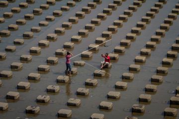 Debit air bendungan Colo menyusut