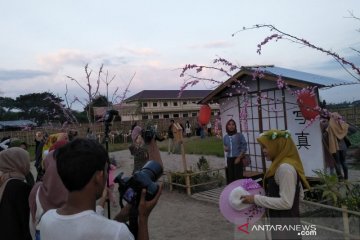 Kampung wisata ala Jepang di Mataram dibanjiri pengunjung