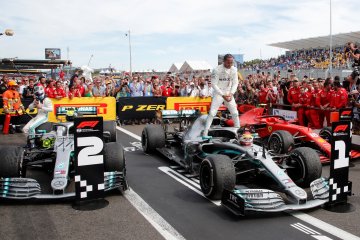 Hamilton dominan di Prancis, Bottas tahan Leclerc jadi runner-up