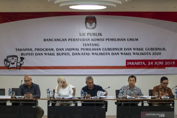 Uji publik rancangan PKPU Pilkada 2020