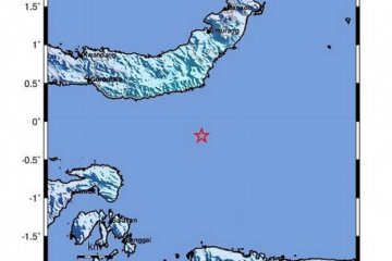 Bolaang Uki Sulawesi Utara diguncang gempa 5 magnitudo