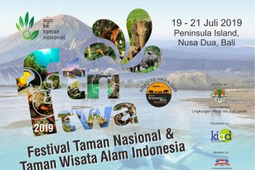 Festival Taman Nasional Wisata Alam 2019 bakal digelar di Pulau Dewata