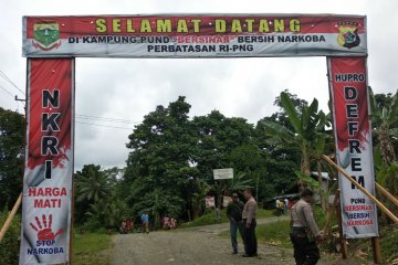 Binmas Polda Papua gagas Kampung Bersinar di perbatasan RI-PNG