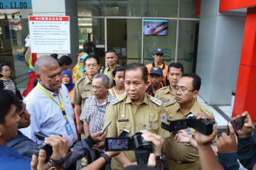 Petugas PPSU Jakarta Utara terluka parah akibat tertabrak motor
