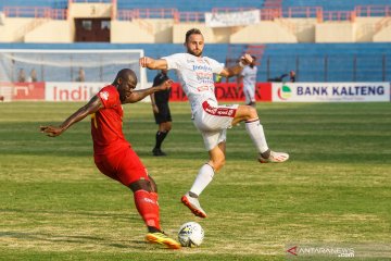Bali United bermain imbang lawan Kalteng Putra