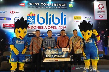 Blibli Indonesia Open 2019 usung konsep sport-artainment