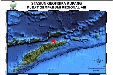 Gempa magnitudo 4,5 SR guncang Belu