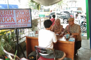 Layanan PTSP di Pasar Teluk Gong ramai diserbu warga