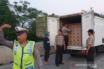 Jelang putusan MK, Polres Bogor periksa kendaraan ke arah Jakarta
