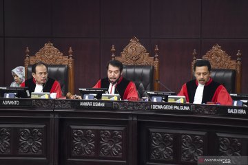 Sidang MK, MK tolak gugatan Prabowo-Sandi