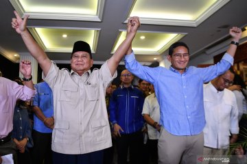 Prabowo - Sandi tanggapi putusan sidang sengketa pilpres