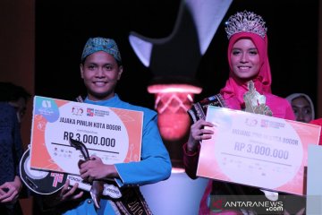 Hassan dan Rizka pemenang Mojang Jajaka Kota Bogor 2019