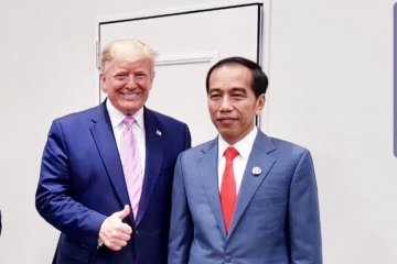 Pakar sebut jempol Trump ke Jokowi tanda dukungan