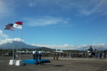 Latihan bersama Angkatan Udara Indonesia-Amerika Serikat berakhir