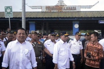 Kunjungan kerja Menhub di Lampung