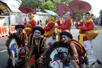 Yogyakarta tampilkan tari edan-edan di Jakarnaval 2019