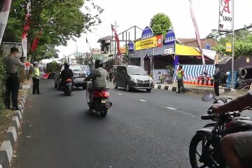 Arus mudik di jalur tengah Jawa ramai lancar