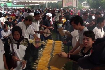 Kalteng pecahkan rekor MURI bakar jagung 62 ribu tongkol