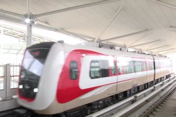 LRT Jakarta mulai uji coba publik gratis mulai 11 Juni