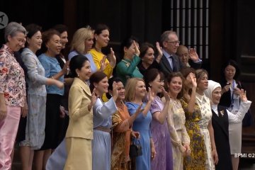 Ibu Negara Iriana kunjungi kuil Tofuku-ji Kyoto