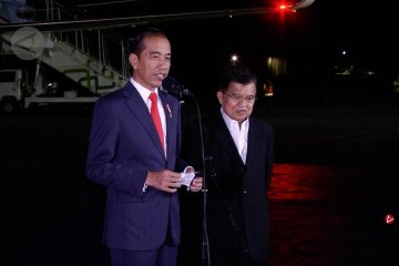Presiden Jokowi bertolak ke Jepang