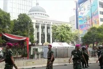 Suasana jelang sidang sengketa Pilpres