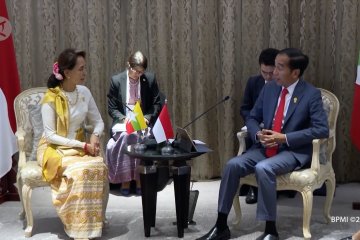 Jokowi tekankan pentingnya keamanan di Rakhine State