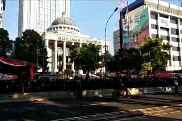 Pengamanan sidang sengketa pilpres, Medan Merdeka Barat dibuka