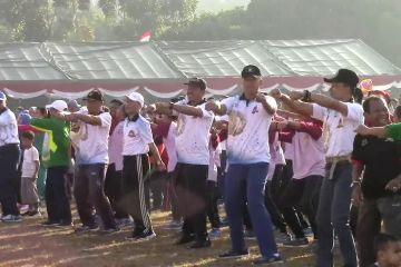 Polda NTB meriahkan HUT Bhayangkara dengan olahraga dan deklarasi damai