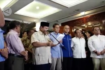 Prabowo-Sandi nyatakan menerima hasil putusan sidang MK