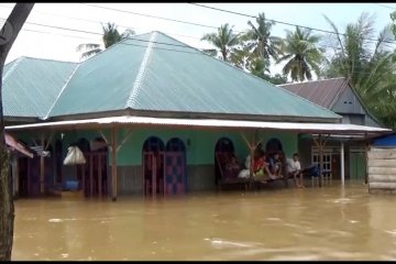 Banjir bandang di Konawe hanyutkan puluhan rumah warga