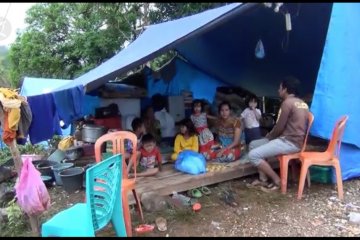 Bupati Konawe Utara larang pengungsi kembali ke rumah