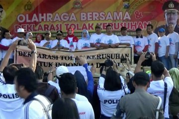 Forkopimda Malang serukan tolak kerusuhan