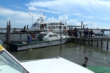 Pengecekan jalur laut dari sampah