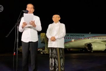 Jokowi serukan Indonesia kembali bersatu