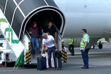 Penurunan penumpang transportasi udara di Yogyakarta paling sedikit