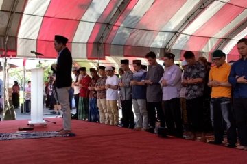 Ribuan WNI sholat Id di Taipei